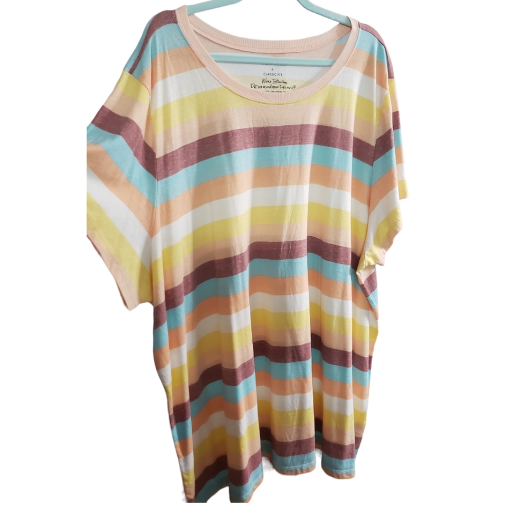 🦄 NWOT TORRID CLASSIC FIT TEE SZ 6 (30)